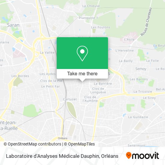 Laboratoire d'Analyses Médicale Dauphin map