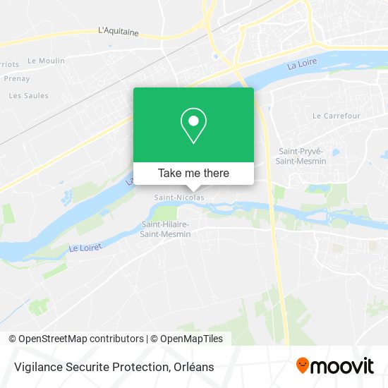 Vigilance Securite Protection map