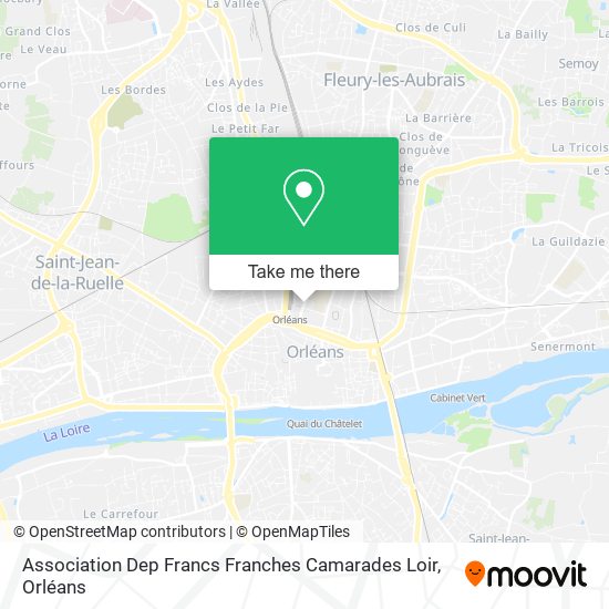 Mapa Association Dep Francs Franches Camarades Loir