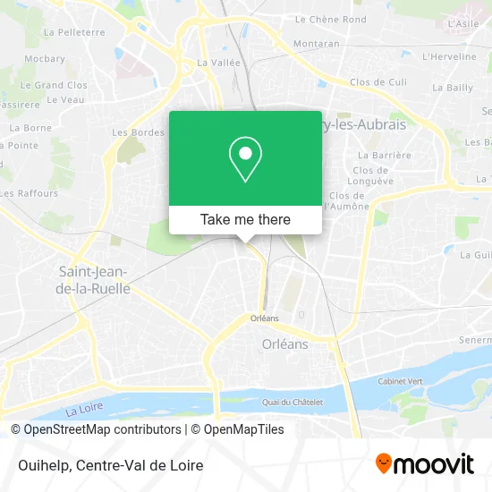 Ouihelp map