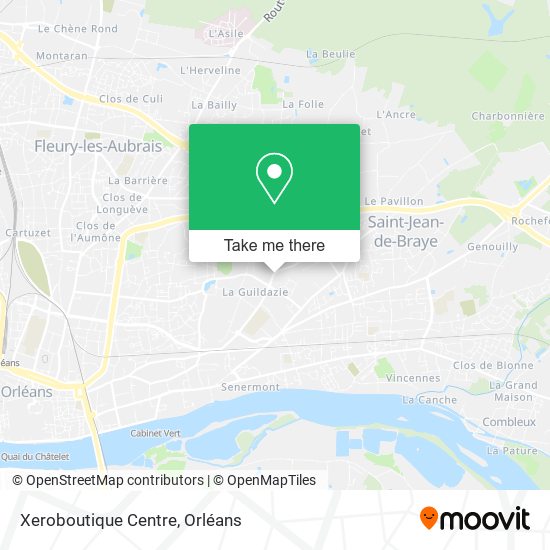 Xeroboutique Centre map