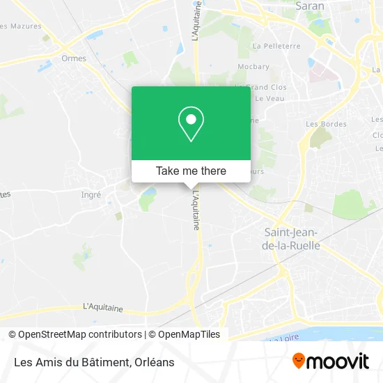 Les Amis du Bâtiment map
