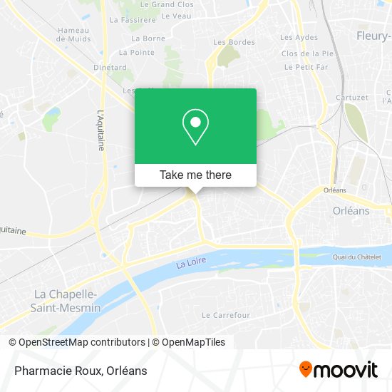 Pharmacie Roux map