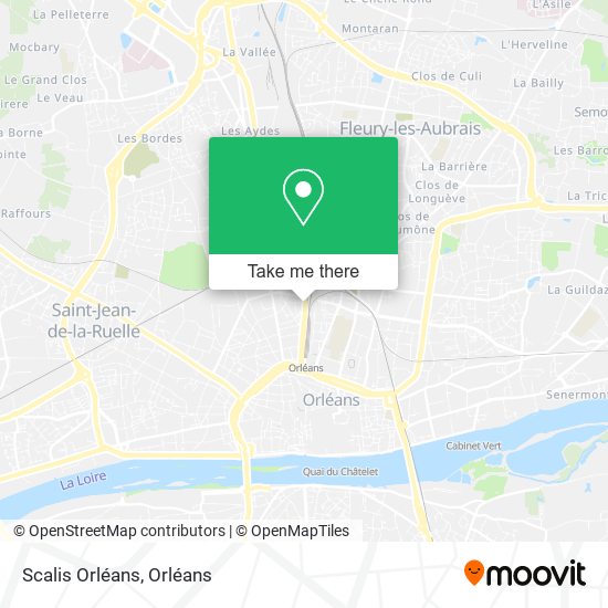 Scalis Orléans map