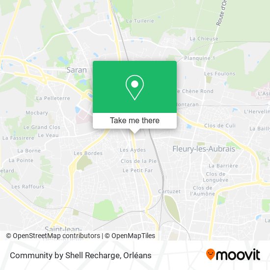 Community by Shell Recharge map