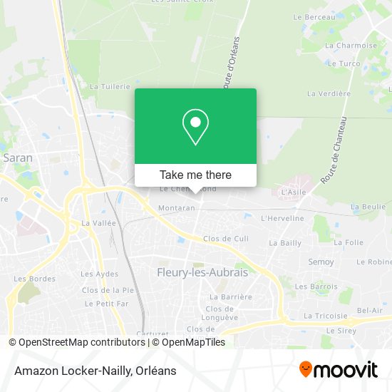 Amazon Locker-Nailly map