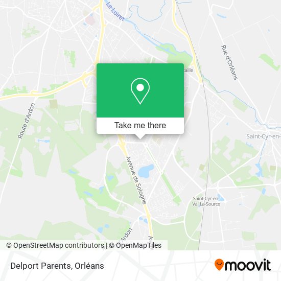 Delport Parents map