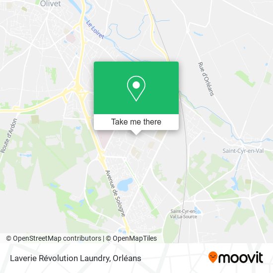 Laverie Révolution Laundry map