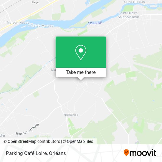 Parking Café Loire map