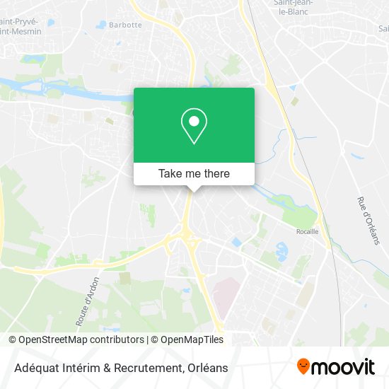 Adéquat Intérim & Recrutement map