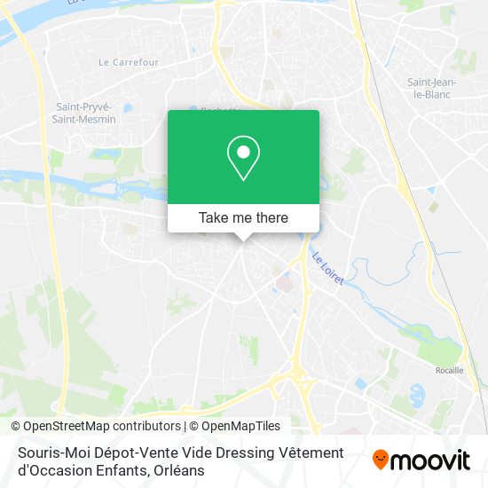 Souris-Moi Dépot-Vente Vide Dressing Vêtement d'Occasion Enfants map