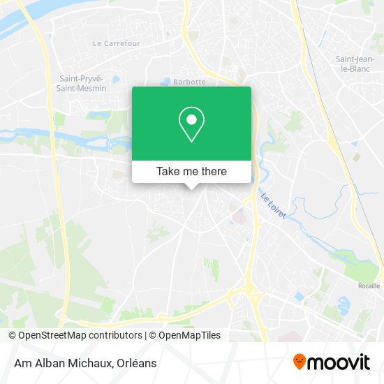 Am Alban Michaux map