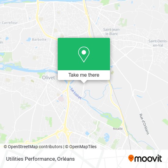 Utilities Performance map