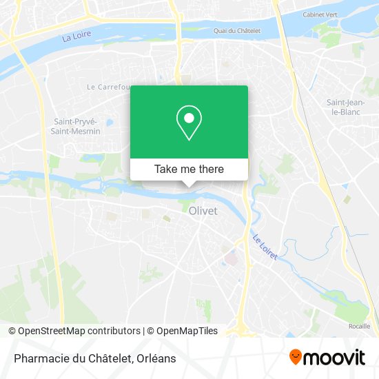 Mapa Pharmacie du Châtelet