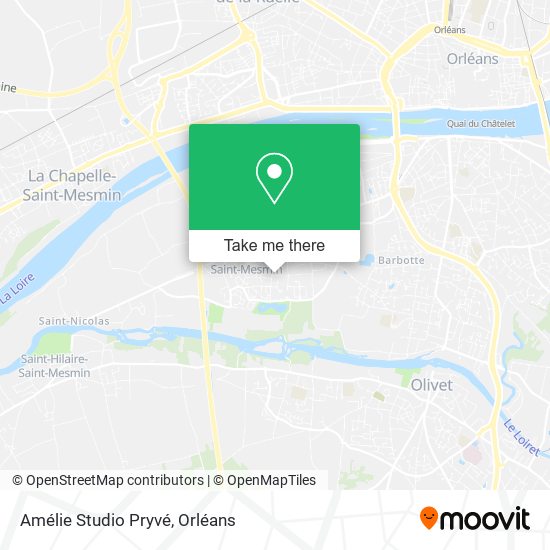 Amélie Studio Pryvé map