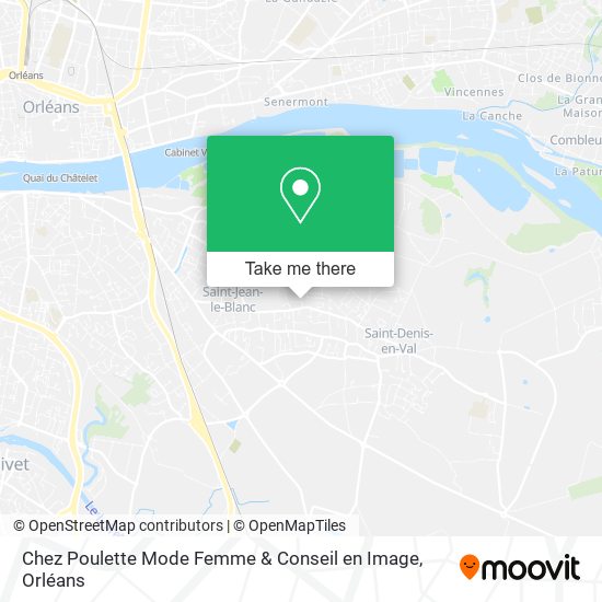 Mapa Chez Poulette Mode Femme & Conseil en Image
