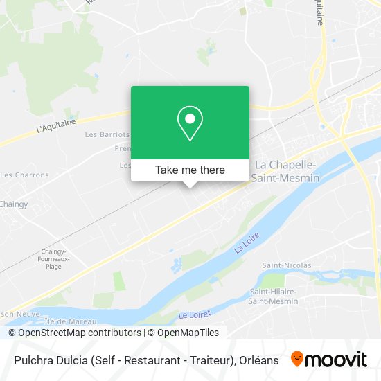 Mapa Pulchra Dulcia (Self - Restaurant - Traiteur)