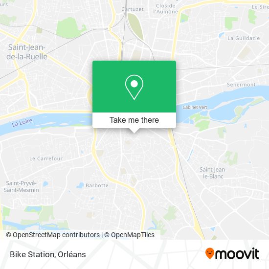 Bike Station map