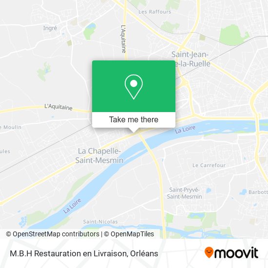 M.B.H Restauration en Livraison map