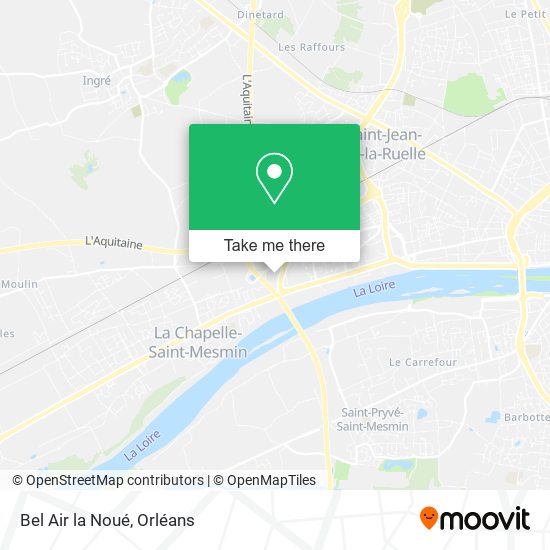 Bel Air la Noué map