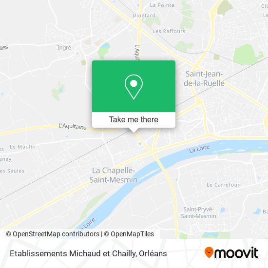 Mapa Etablissements Michaud et Chailly