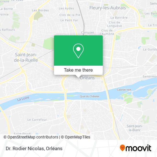 Dr. Rodier Nicolas map