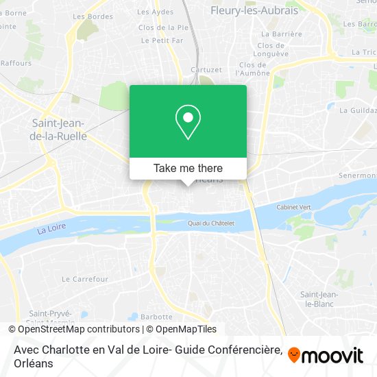 Mapa Avec Charlotte en Val de Loire- Guide Conférencière