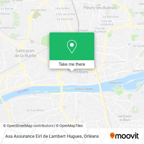 Axa Assurance Eirl de Lambert Hugues map