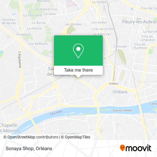 Sonaya Shop map