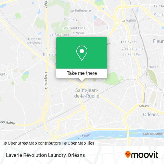 Laverie Révolution Laundry map
