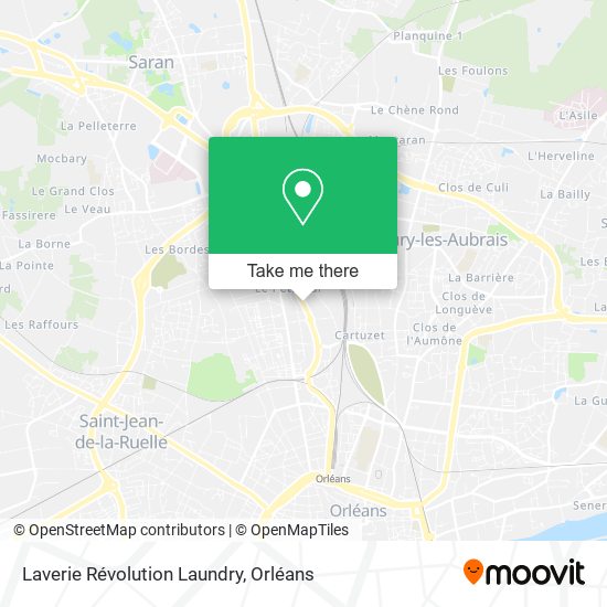 Laverie Révolution Laundry map