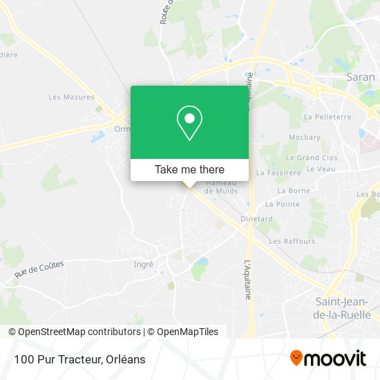 100 Pur Tracteur map