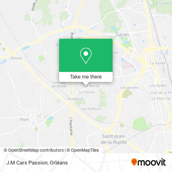 J.M Cars Passion map