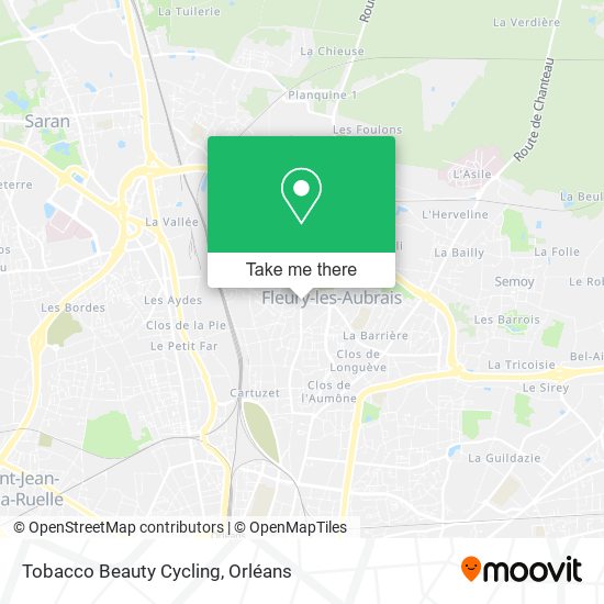 Mapa Tobacco Beauty Cycling