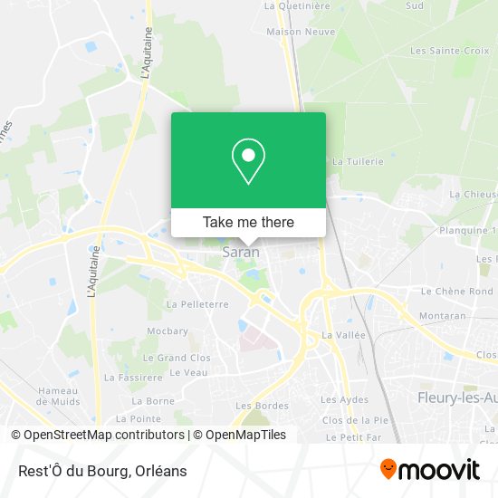 Rest'Ô du Bourg map