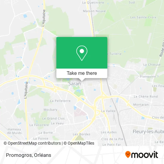 Promogros map