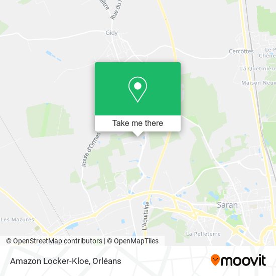 Amazon Locker-Kloe map