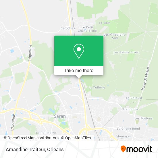 Amandine Traiteur map