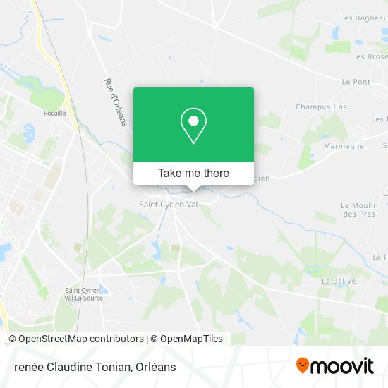 renée Claudine Tonian map