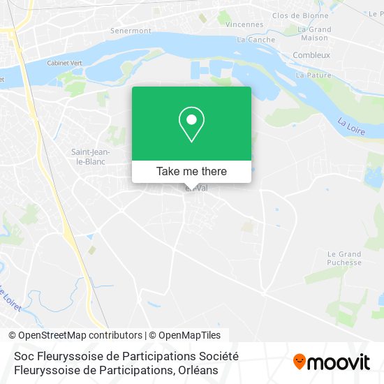 Soc Fleuryssoise de Participations Société Fleuryssoise de Participations map