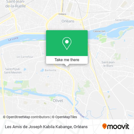 Les Amis de Joseph Kabila Kabange map
