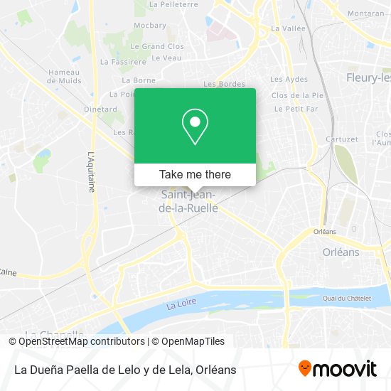 La Dueña Paella de Lelo y de Lela map