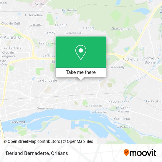 Berland Bernadette map