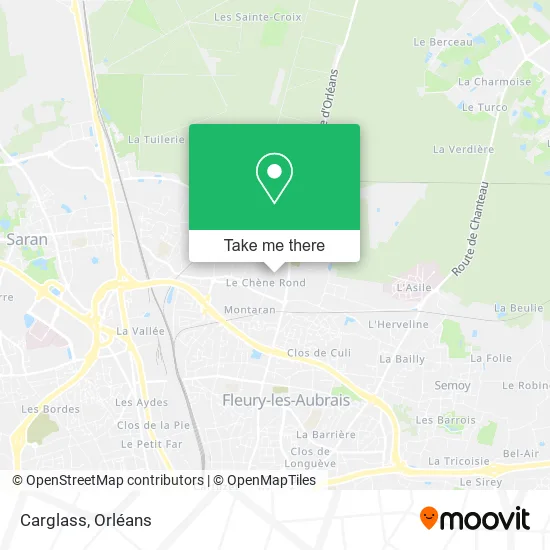 Carglass map