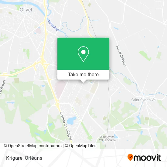 Krigare map