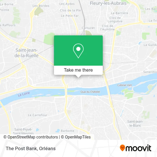 La Banque Postale map