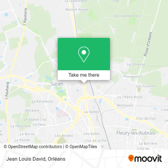 Jean Louis David map