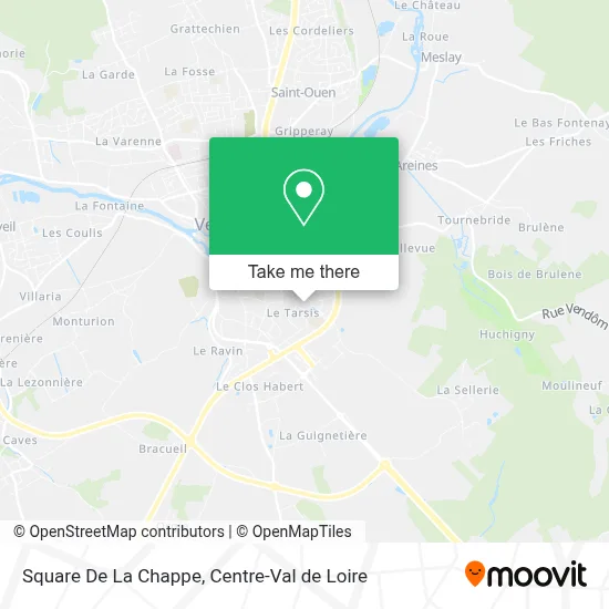Square De La Chappe map
