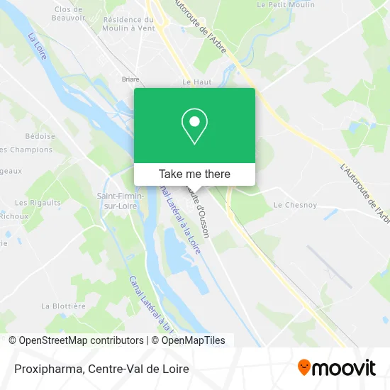 Proxipharma map