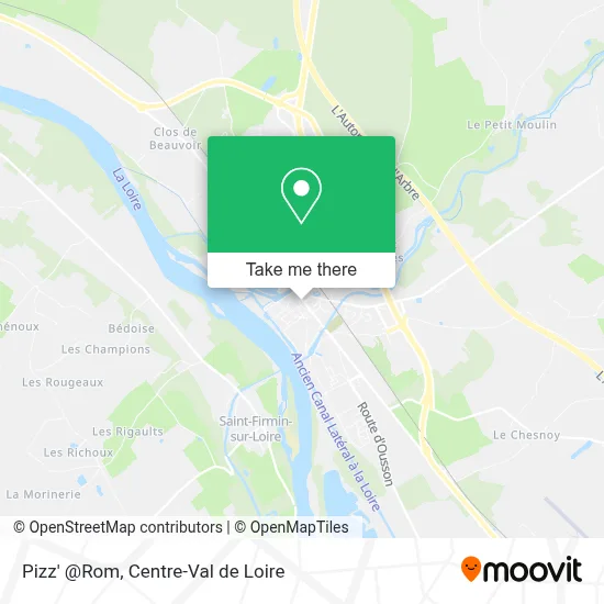 Pizz' @Rom map